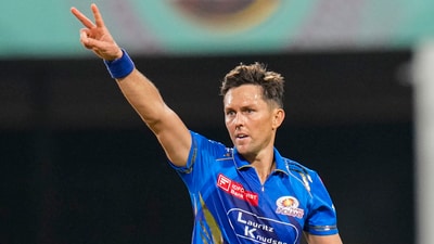 Meanwhile, Trent Boult struck twice for MI. (PTI)