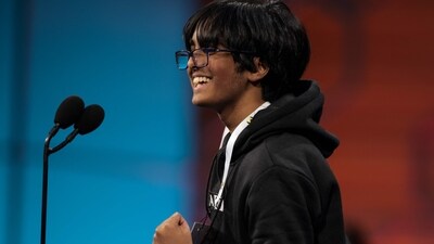 Faizan Zaki is a 13-year-old from Allen, Texas. His parents emigrated from southern India. (AFP) Faizan Zaki is a 13-year-old from Allen, Texas. His parents emigrated from southern India. (AFP)