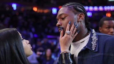Stefon Diggs was seen partying on a boat this week, sparking controversy (Getty Images via AFP) Stefon Diggs was seen partying on a boat this week, sparking controversy (Getty Images via AFP)