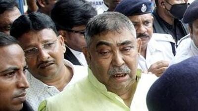 The Birbhum district police on Thursday registered an FIR against Trinamool Congress (TMC) veteran Anubrata Mondal (ANI) The Birbhum district police on Thursday registered an FIR against Trinamool Congress (TMC) veteran Anubrata Mondal (ANI)