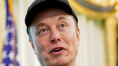 Elon Musk speaks during a press conference with U.S. President Donald Trump (not pictured), at the White House in Washington, D.C., U.S., May 30, 2025. REUTERS/Nathan Howard (REUTERS)