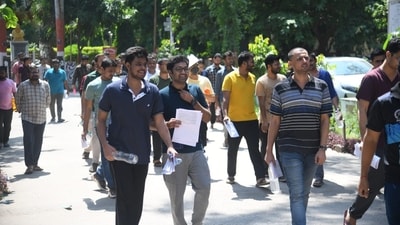 Candidates going inside the exam centre to appear for UPSC Civil Services prelims exam in Patna. (Santosh Kumar/File Photo) Candidates going inside the exam centre to appear for UPSC Civil Services prelims exam in Patna. (Santosh Kumar/File Photo)