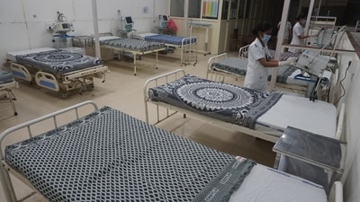 The patient in question, Kausar Fatima, was admitted with Covid-19 symptoms on April 15, 2021. (HT Photo)
