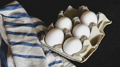 Studies show an 8 percent lower risk of heart disease in the Asian population who ate whole eggs. Studies show an 8 percent lower risk of heart disease in the Asian population who ate whole eggs.