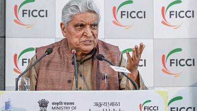 File photo of screenwriter and lyricist Javed Akhtar speaks during the World Intellectual Property Day 2025 celebrations in New Delhi. (ANI/Jitender Gupta) File photo of screenwriter and lyricist Javed Akhtar speaks during the World Intellectual Property Day 2025 celebrations in New Delhi. (ANI/Jitender Gupta)