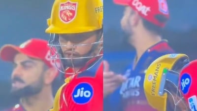 Virat Kohli's body language towards Musheer Khan depicted 'who is this guy' (Screengrab)