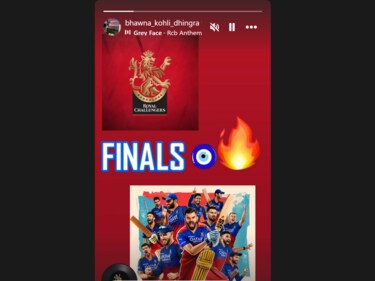 Bhawna Kohli Dhingra's Instagram story Bhawna Kohli Dhingra's Instagram story