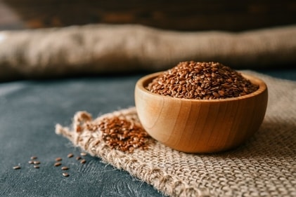 Flax seeds contain omega-3s and high fibre content. Start the day with flaxseeds and lemon-water. (Shutterstock) Flax seeds contain omega-3s and high fibre content. Start the day with flaxseeds and lemon-water. (Shutterstock)