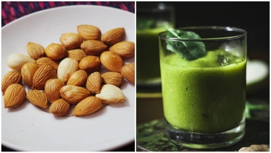 Having soaked almonds or amla juice first thing in the morning could help if you have insulin resistance. (Freepik)