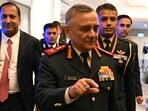 Chief of Defence Staff General Anil Chauhan at the Shangri-La Dialogue Summit in Singapore on May 31, 2025. Chief of Defence Staff General Anil Chauhan at the Shangri-La Dialogue Summit in Singapore on May 31, 2025.