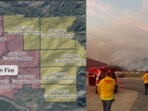 Henderson Fire is currently burning in California. 