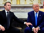 French President Emmanuel Macron and U.S. President Donald Trump