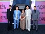Park Sung Hoon, Lee Byung-hun, Kang Ae-shim, Lee Jung-jae and Choi Seung-hyun aka T.O.P attend Netflix's Squid Game 2" ATAS Event Park Sung Hoon, Lee Byung-hun, Kang Ae-shim, Lee Jung-jae and Choi Seung-hyun aka T.O.P attend Netflix's Squid Game 2" ATAS Event