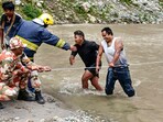 Rescue work was carried out after a vehicle carrying tourists plunged into the Teesta River in Mangan district, Sikkim on Thursday night. (File)