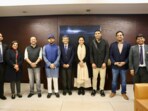 The all-party delegation led by Nationalist Congress Party (Sharadchandra Pawar) MP Supriya Sule, arrived at Bole International Airport in Ethiopia on Friday.