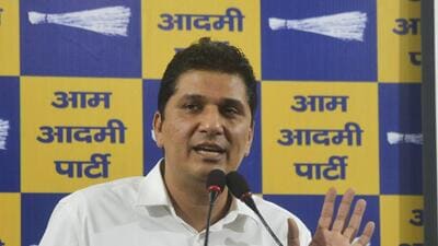 AAP leader Saurabh Bharadwaj. (PTI)