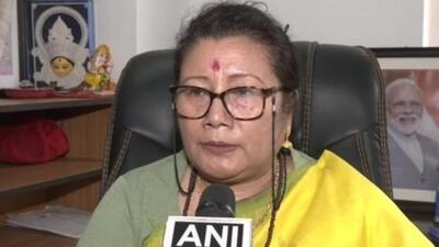 BJP Manipur state president A. Sharda Devi. (ANI File Photo) BJP Manipur state president A. Sharda Devi. (ANI File Photo)