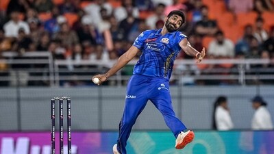 IPL 2025, GT vs MI: Jasprit Bumrah conceded just 27 runs in his quota of four overs. (AFP) IPL 2025, GT vs MI: Jasprit Bumrah conceded just 27 runs in his quota of four overs. (AFP)