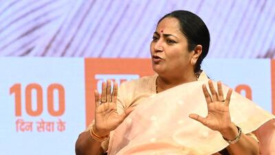 Delhi chief minister Rekha Gupta. (Sonu Mehta/HT Photo) Delhi chief minister Rekha Gupta. (Sonu Mehta/HT Photo)
