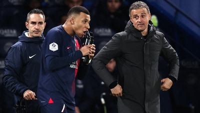 Kylian Mbappe's transfer was an opportunity for PSG manager Luis Enrique to promote other players (AFP) Kylian Mbappe's transfer was an opportunity for PSG manager Luis Enrique to promote other players (AFP)