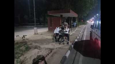 Most speed violations recorded during the speed enforcement drives ranged between 70 kmph and 110 kmph, significantly exceeding the permissible limits on Chandigarh roads. (HT) Most speed violations recorded during the speed enforcement drives ranged between 70 kmph and 110 kmph, significantly exceeding the permissible limits on Chandigarh roads. (HT)