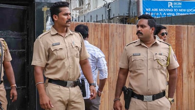 Mumbai police have started an investigation into the car parking lift collapse (PTI) Mumbai police have started an investigation into the car parking lift collapse (PTI)