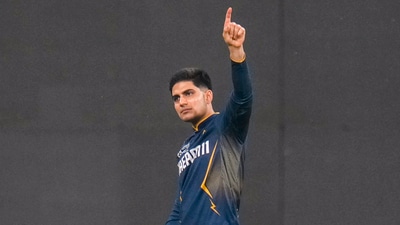 Shubman Gill wasn't happy with his teammates after Rohit Sharma was dropped cheaply twice before going on to make 81 in the Eliminator. (PTI) Shubman Gill wasn't happy with his teammates after Rohit Sharma was dropped cheaply twice before going on to make 81 in the Eliminator. (PTI)