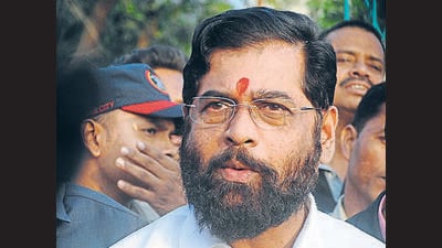 Pune, India - January 5, 2020: Urban development minister Eknath Shinde reviewing metro work in the city on Sunday. Urban development minister Eknath Shinde inaugurated the work by the second tunnel boring machine (TBM) for the underground metro stretch between Swargate and Shivajinagar, on Sunday. HT Photo Pune, India - January 5, 2020: Urban development minister Eknath Shinde reviewing metro work in the city on Sunday. Urban development minister Eknath Shinde inaugurated the work by the second tunnel boring machine (TBM) for the underground metro stretch between Swargate and Shivajinagar, on Sunday. HT Photo