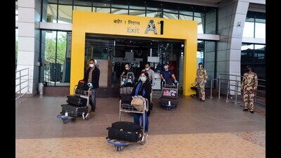 The additional slots have been made available in response to growing demand from both airlines and travellers. Union Minister Murlidhar Mohol had been following up with the Indian Air Force. (HT) The additional slots have been made available in response to growing demand from both airlines and travellers. Union Minister Murlidhar Mohol had been following up with the Indian Air Force. (HT)