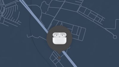 The YouTuber shared a screenshot from the Find My app revealing the exact location of the AirPods. (X/@real_lord_miles) The YouTuber shared a screenshot from the Find My app revealing the exact location of the AirPods. (X/@real_lord_miles)