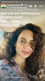Kangana Ranaut celebrates ageing. Kangana Ranaut celebrates ageing.