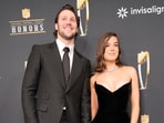 Hailee Steinfeld and Josh Allen exchanged vows in California on May 31. (AP Photo/Gerald Herbert, File) Hailee Steinfeld and Josh Allen exchanged vows in California on May 31. (AP Photo/Gerald Herbert, File)