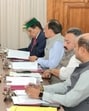 Chief minister Sukhvinder Singh Sukhu chairs a cabinet meeting in Shimla on Saturday. (HT photo) Chief minister Sukhvinder Singh Sukhu chairs a cabinet meeting in Shimla on Saturday. (HT photo)