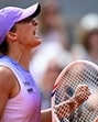 Poland's Iga Swiatek put together a 1-6, 6-3, 7-5 comeback over 2022 Wimbledon champion Elena Rybakina on Sunday. (AFP) Poland's Iga Swiatek put together a 1-6, 6-3, 7-5 comeback over 2022 Wimbledon champion Elena Rybakina on Sunday. (AFP)