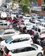 Residents claim that the NHAI had proposed using the space beneath the elevated road bridge for parking, but plan has seen little advancement. (Manish/HT) Residents claim that the NHAI had proposed using the space beneath the elevated road bridge for parking, but plan has seen little advancement. (Manish/HT)