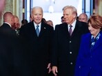 Donald Trump shared a conspiracy theory about Joe Biden on Saturday