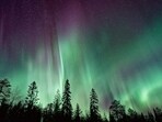 Aurora borealis may be visible in several parts of US tonight. Aurora borealis may be visible in several parts of US tonight.