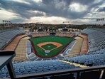A fire was reported near the Dodger Stadium on Saturday A fire was reported near the Dodger Stadium on Saturday