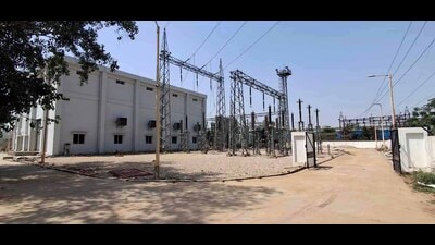 220 KV GIS based substation at Focal Point division in Ludhiana. (HT Photo)