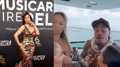 Stefon Diggs is in the spotlight for a yacht party video that has sparked speculation about his relationship with Cardi B. (X/File Image)