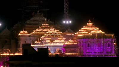 Mayor Girish Tripathi said that discussions related to the meath ban had been ongoing in Ayodhya for a long time. (ANI FILE) Mayor Girish Tripathi said that discussions related to the meath ban had been ongoing in Ayodhya for a long time. (ANI FILE)