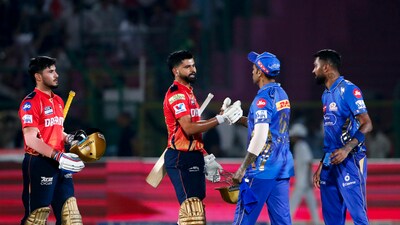 Shreyas Iyer's Punjab Kings beat Hardik Pandya's Mumbai Indians when the team met in Jaipur less than a week ago in the league stage. (ANI) Shreyas Iyer's Punjab Kings beat Hardik Pandya's Mumbai Indians when the team met in Jaipur less than a week ago in the league stage. (ANI)