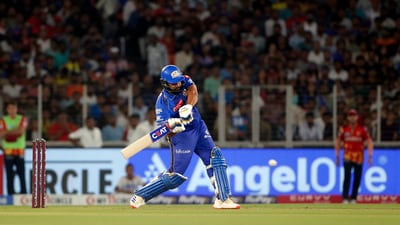 MI posted 203/6 in 20 overs in the first innings. (Surjeet Yadav)