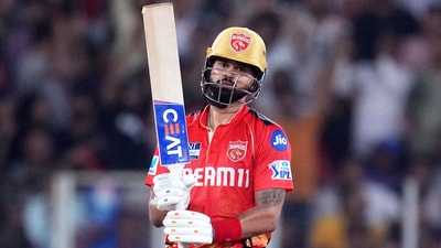 Shreyas Iyer is on a mission (AP) Shreyas Iyer is on a mission (AP)