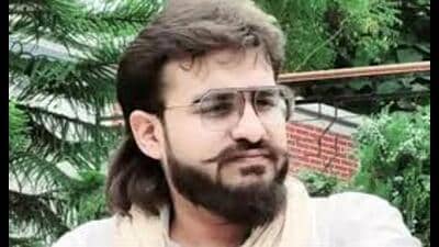 Abbas Ansari is the son of gangster-turned-politician Mukhtar Ansari. (HT file) Abbas Ansari is the son of gangster-turned-politician Mukhtar Ansari. (HT file)