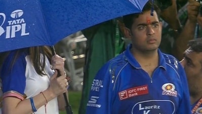 PBKS vs MI match was interrupted due to rain in Ahmedabad PBKS vs MI match was interrupted due to rain in Ahmedabad