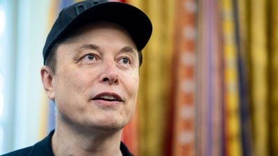 Elon Musk, chief executive officer of Tesla Inc., during a news conference in the Oval Office of the White House in Washington, DC, US, on Friday (Bloomberg) Elon Musk, chief executive officer of Tesla Inc., during a news conference in the Oval Office of the White House in Washington, DC, US, on Friday (Bloomberg)