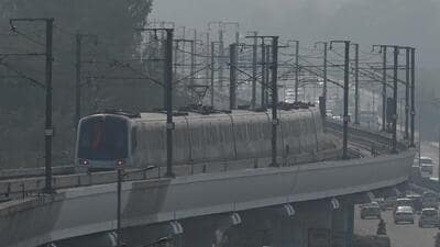 The Union Cabinet chaired by Prime Minister Narendra Modi approved two new corridors of Phase-4 of the Delhi Metro in March 2024. (Representative photo/HT Archive) The Union Cabinet chaired by Prime Minister Narendra Modi approved two new corridors of Phase-4 of the Delhi Metro in March 2024. (Representative photo/HT Archive)