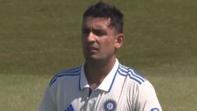 All you need to know about pacer Anshul Kamboj, who is currently a part of India A's playing XI (Screengrab - SonyLiv) All you need to know about pacer Anshul Kamboj, who is currently a part of India A's playing XI (Screengrab - SonyLiv)
