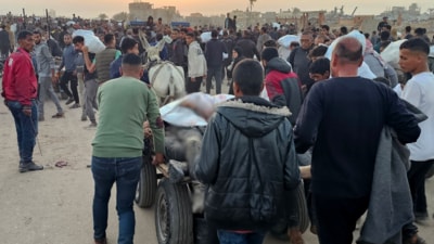 30 killed in Israeli strike near aid delivery site in Rafah (AFP) 30 killed in Israeli strike near aid delivery site in Rafah (AFP)